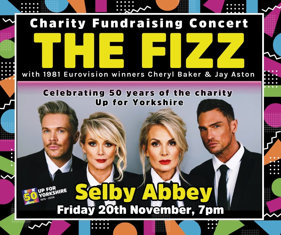Celebrate 50 years of Up For Yorkshire with The Fizz image