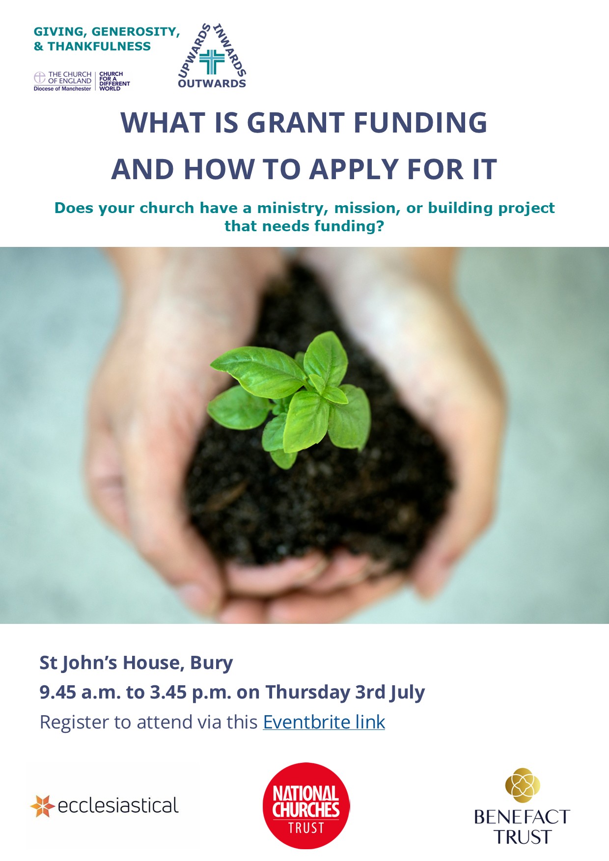 Diocese of Manchester grants training on Thursday 3rd July image